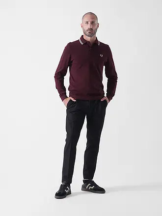 FRED PERRY | Poloshirt | dunkelrot